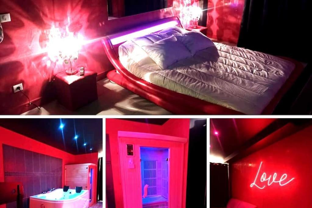 Appartement Balneo Et Sauna Prives The Red Room Mauguio Luaran gambar
