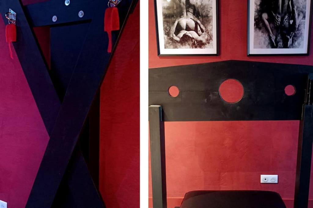 Appartement Balneo Et Sauna Prives The Red Room Mauguio Luaran gambar